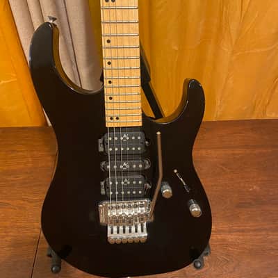 1990s Washburn MG-340 Mercury II Series Super Strat w/Floyd Rose Tremolo ~ Grover Jackson Designed ~ Black image 1