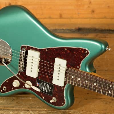 Fender American Professional Classic Jazzmaster - Rosewood - Faded Sherwood Green Metallic image 5