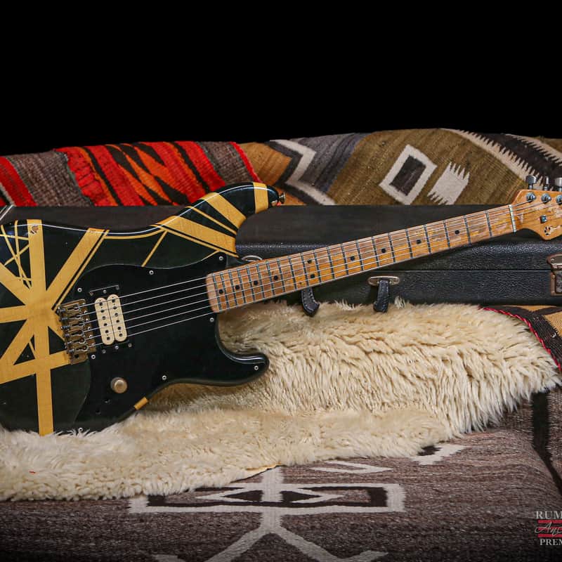 1979 Charvel Black & Yellow Striped