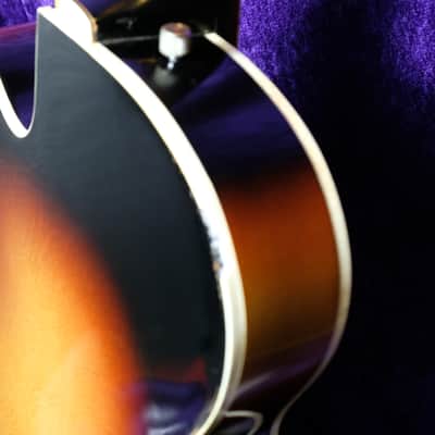 Rare Condition Gretsch 6124 Single Anniversary 1963 Shaded Golden Electric Guitar Hollowbody Sunburst Case Candy OHSC image 20