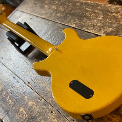 Gibson Custom Shop 1958 Historic Reissue Les Paul Junior Double Cut TV Yellow 2001 w/ OHSC image 8
