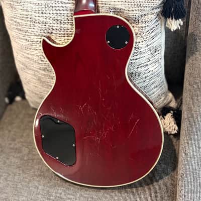 1980 Gibson Les Paul Custom Wine Red – Ebony Board, Norlin Era, OHSC image 11