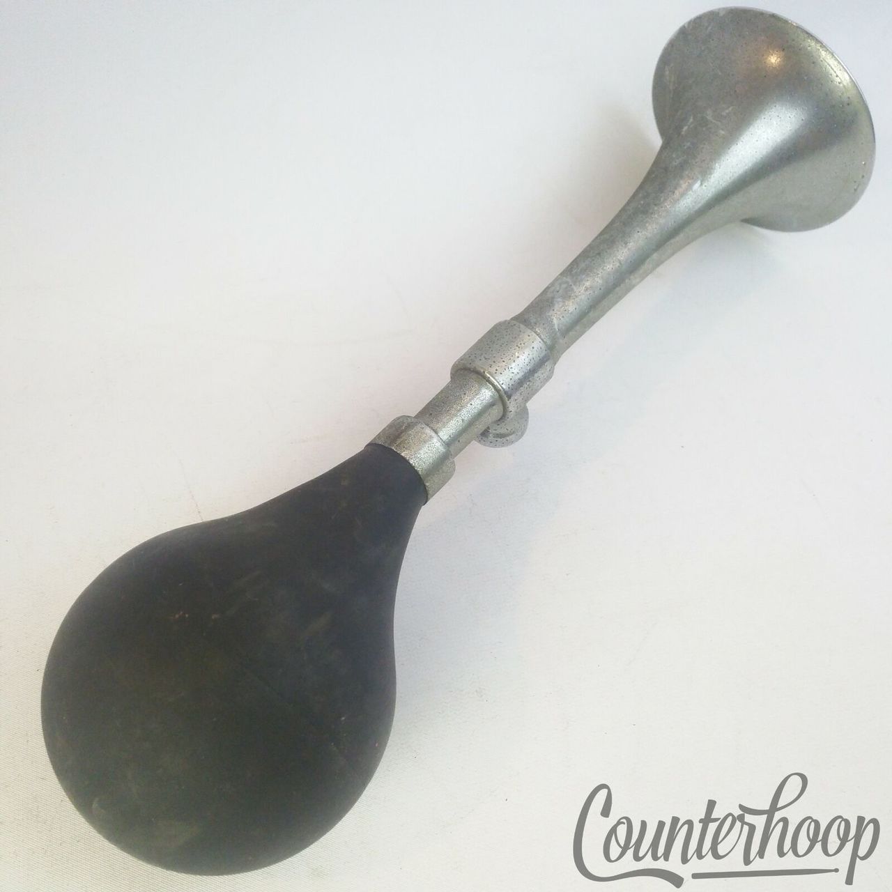 Bicycle/Taxi Bulb-Horn Squeeze-Ball Cymbal Stand Mount Percussion Accessory USA — main photograph