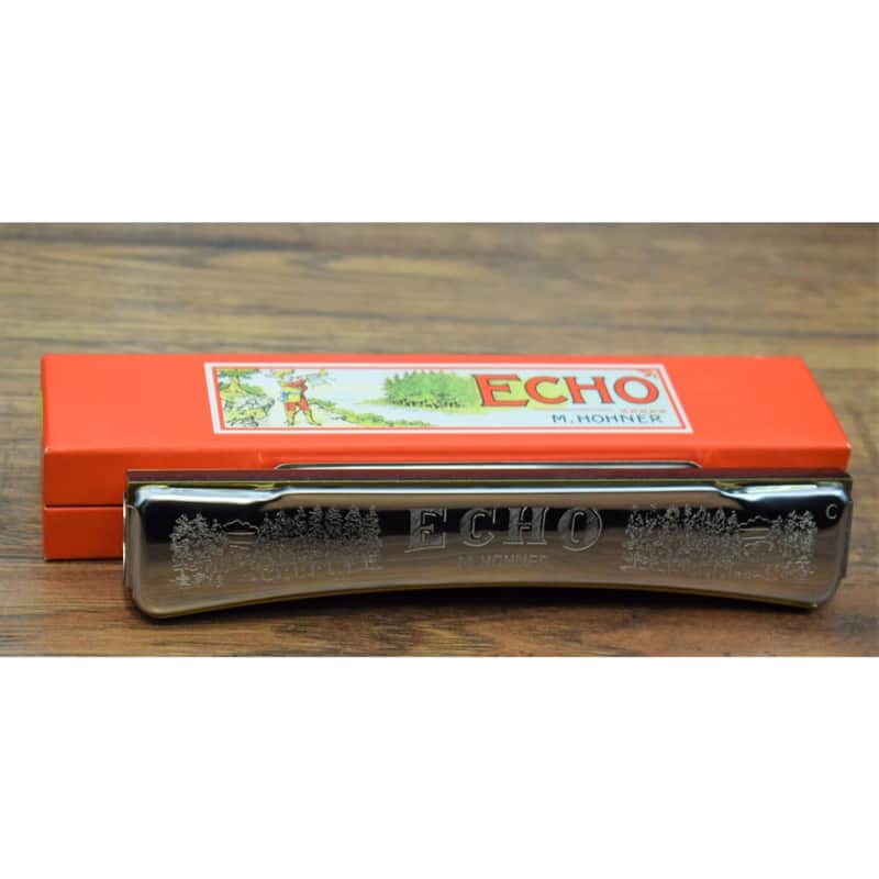 ハーモニカ 　ホフナーエコー　Hohner 1496/48 Echo Harmonica HOHNER Tremolo Echo 48 Harmonica - Stainless Steel for sale online