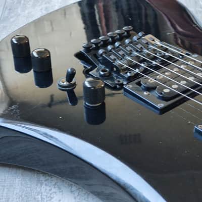 1992 BC Rich MG-851T Japanese Mockingbird w/Floyd Rose (Black) image 7