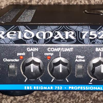 EBS Reidmar 752 750-Watt Bass Amp Head 2023 - Present - Black image 2