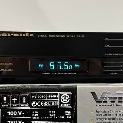 Marantz ST-35 Late 80’s - Black image 2