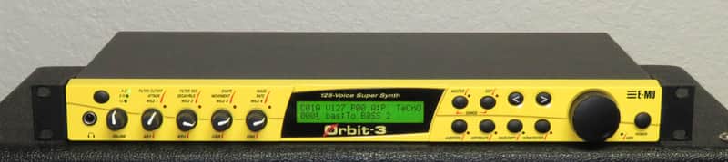 E-MU Systems Emu "Orbit 3" Synth Sound Module (Rob Papen Techno Yard/Beat Garden) - RARE! image 1
