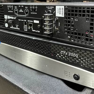 Crown CTS 2000 2 W/ IQ-PIP-LITE CARD Channel Power Amp (One) image 2