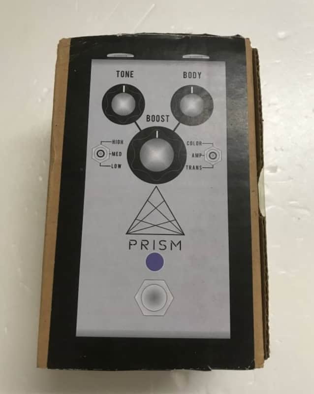 Jackson Audio Prism Buffer Boost Preamp EQ Pedal w/ Original box & paperwork image 1
