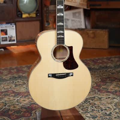 (Used) Eastman AC630-BD Engelmann Spruce/Flamed Maple Blonde Jumbo Acoustic Guitar #7984 image 7