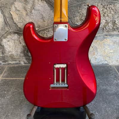 Fender Japan '57 Reissue Stratocaster ST57-70 Candy Apple Red – Maple Neck (Q-Serial, Upgraded Van Zandt Bridge Pickup) image 11