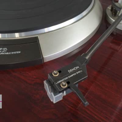 DENON DP-57L Direct Drive Turntable in Very Good Condition image 8