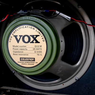 2000 Vox AC30/6 TBX Tube Guitar Amp 2x12 AC30 Top Boost, Korg Era UK-Made w/ Celestion Greenback, Stand & Ftsw image 9
