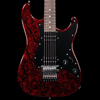 Suhr Custom Classic Strat Red Web Finish image 1