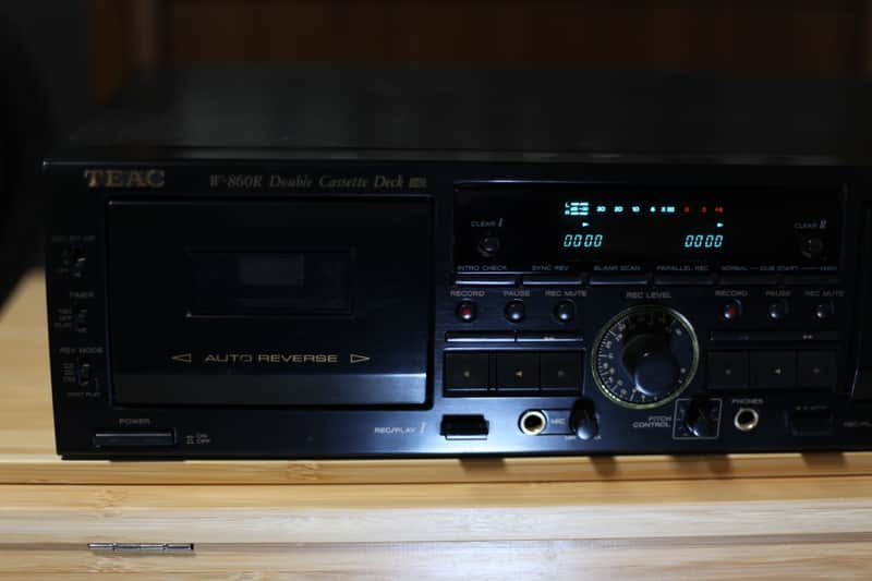 TEAC W-860R Double Cassette Deck — Fully Working image 1