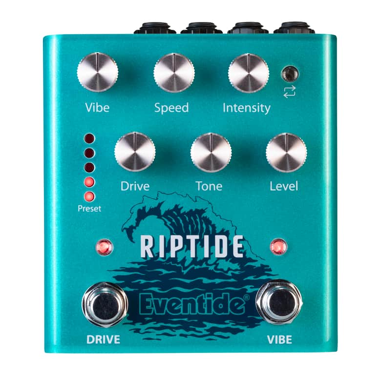 Eventide Riptide Overdrive Uni-Vibe Effects Pedal image 1