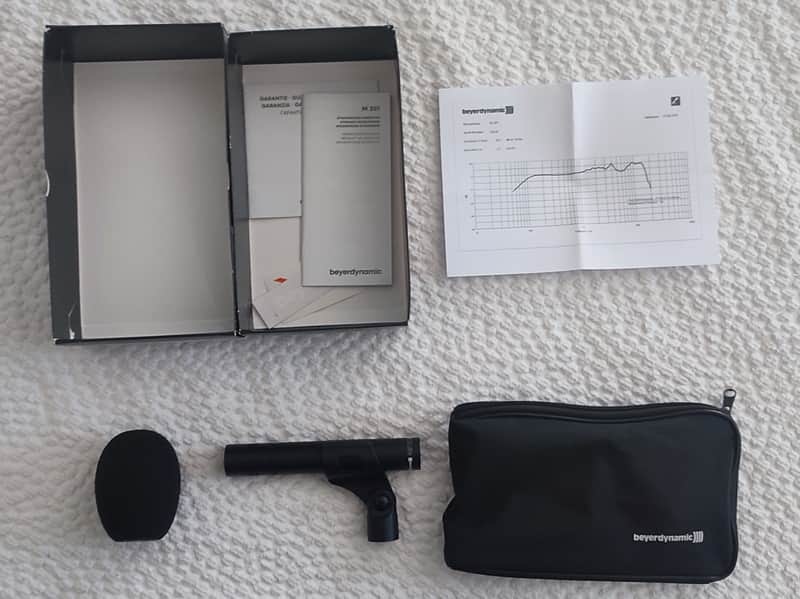 Beyerdynamic M 201 TG Hypercardioid Dynamic Microphone 2010s - Black image 1