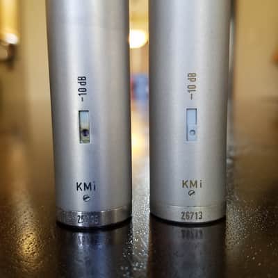 Neumann Pair Of KM 84 I Condenser Microphones W/Case KMi KM84 KM-84 KM-84i K84 kk84 image 5