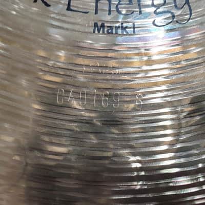Paiste 18" Signature Dark Energy Mark I Crash Cymbal (Near Mint!) image 6