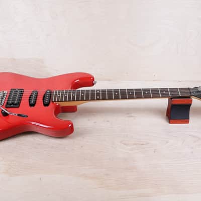 Squier Contemporary Stratocaster HSS MIJ 1987 Torino Red Japan w/ Hard Case image 3