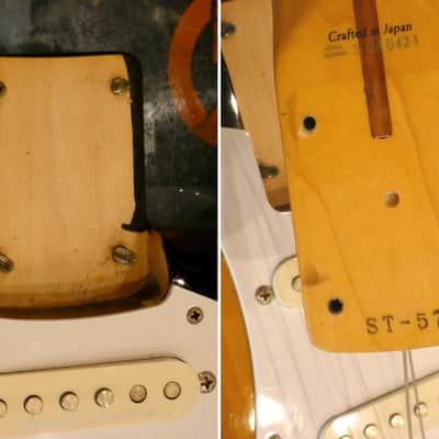 FENDER Stratocaster ST'57-DMC Dimarzio Coll. 2007 - 2TS Sunburst - Japan Import image 10