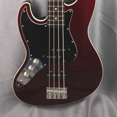Fender Jazz Bass Aerodyne AJB-Deluxe LH 2008 - OCR Old Candy Apple Red - Left Hand JAPAN import image 1