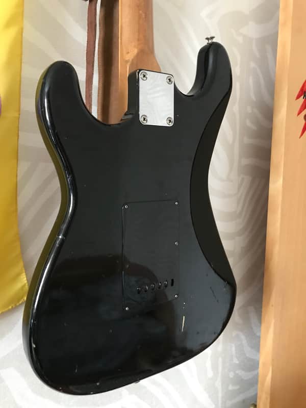 Vintage Holly Splendor Series Stratocaster MIJ Japan 70s Black