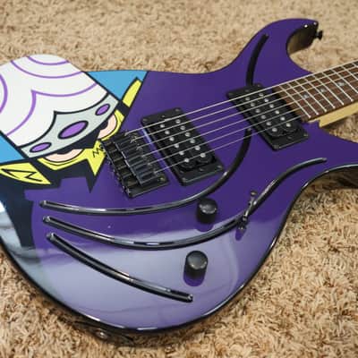 Video! 2002 Daisy Rock Mojo Jojo Electric Guitar Cartoon Network image 14