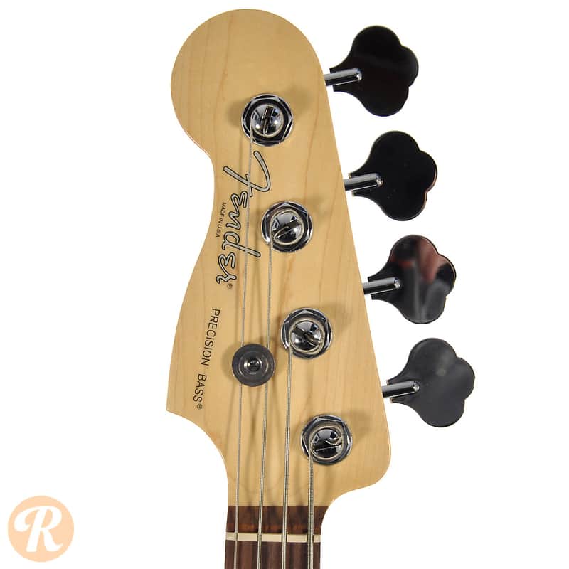 Fender American Standard Precision Bass Left-Handed Black 2011 image 4