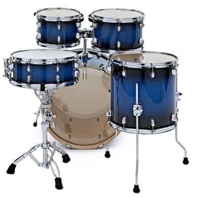 Premier Artist Series 20" 5PC Birch Drum Shell Pack Indigo Burst PAB20-5SPINB image 2