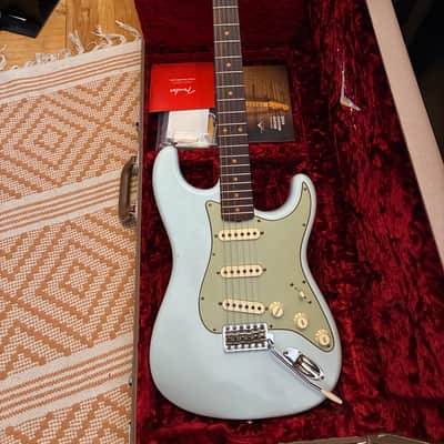 Fender Fender Custom Shop 1959 Stratocaster Journeyman Relic Super Faded Aged Sonic Blue 1/21/2025 - Relic Super Faded Aged Sonic Blue image 5