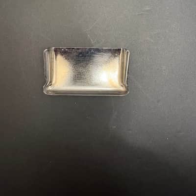 Fender 099-2270-100 Pure Vintage Stratocaster Ashtray Bridge Cover 2010s - Chrome image 2