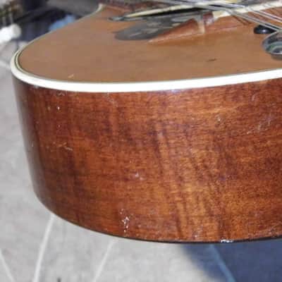 fine old VOGTLANDSPERLE solid arched back 8string MANDOLIN mando Germany 1920s image 23