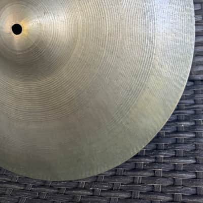 Vintage 1970s Tosco 16” Crash Cymbal (CRACKED) image 6