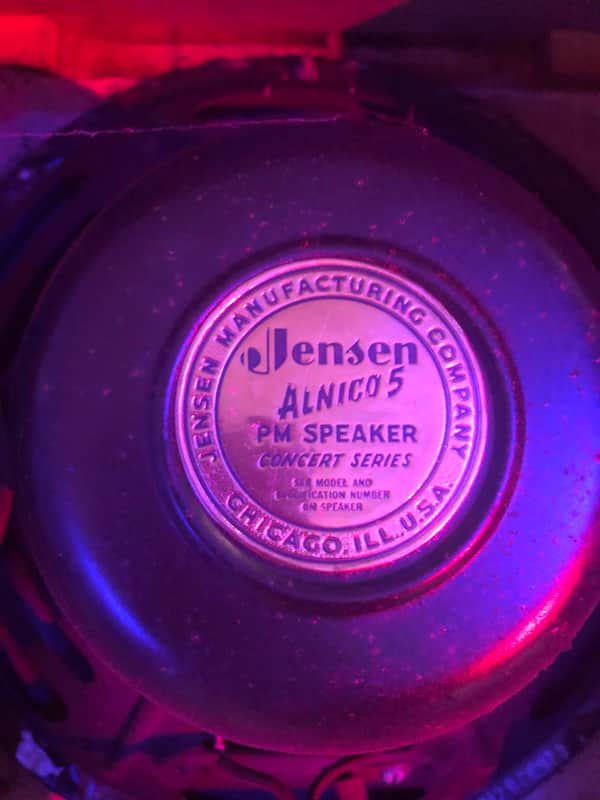 Jensen Alnico 5 pm speaker concert series P12-R 1957 image 1