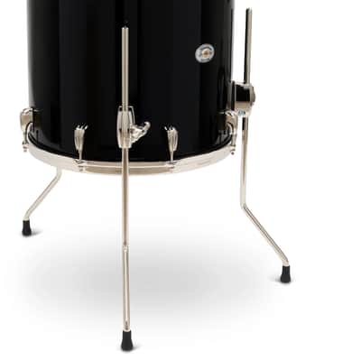 Slingerland Studio King 3pc Drum Set 22/13/16 Del Norte Black image 6