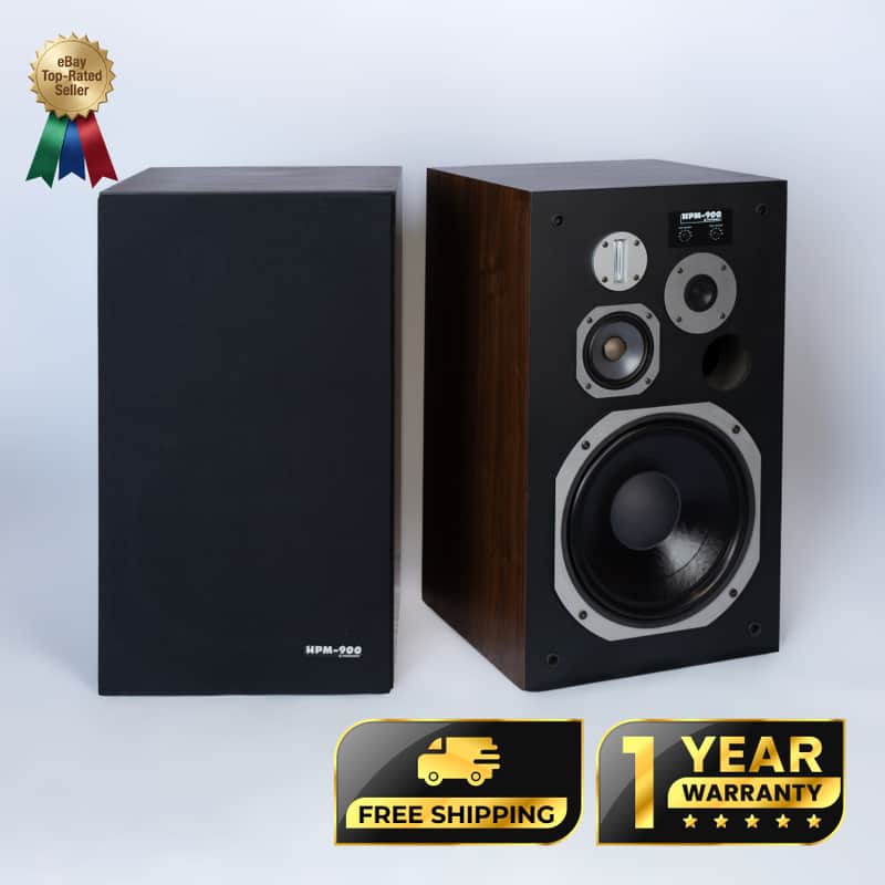 Pioneer HPM-900 Speakers – Restored 4-Way Vintage Monitors – 1-Year Warranty image 1