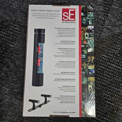 sE Electronics sE8 Small Diaphragm Cardioid Condenser Microphone Matched Stereo Pair - Black image 3
