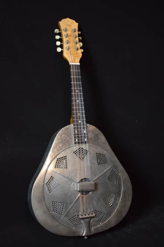 National Mandolin German Silver 1930 image 1