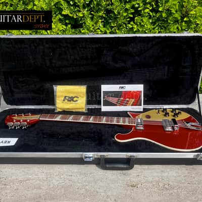 ♚UNDER THE BED♚MEGA RARE!!♚ 2013 RICKENBACKER 660-12 String♚RUBY RED METALLIC !♚7.6K TOASTERS♚360 image 2