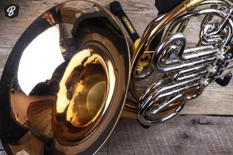 Holton H104 Tuckwell 1997 model in Lacquer w/Rosebrass Screwbell
