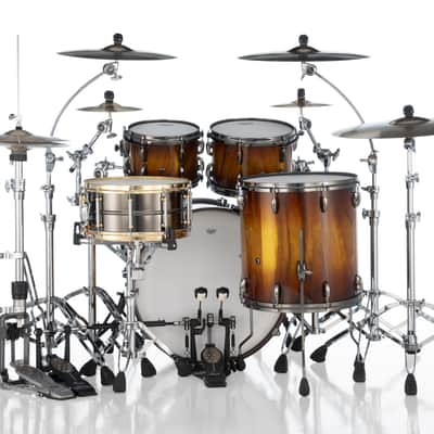 Pearl Exotic Masters Maple Gum Limited Edition | ONLY 20 | Drums 22x16_16x16_12x8_10x7 Shells Pack | Authorized Dealer image 4