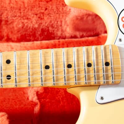 1993 Fender Japan ST72-140YM Yngwie Malmsteen Stratocaster MIJ Vintage White w/ OHSC image 5
