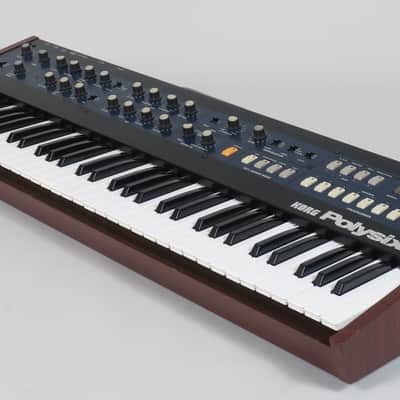 Korg PolySix polyphonic programmable synthesizer + CHD MIDI in + new battery image 3