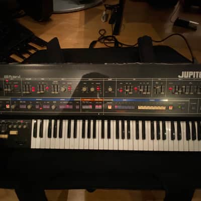 Roland Jupiter 6 61-Key Synthesizer 1983 - 1985 - Black