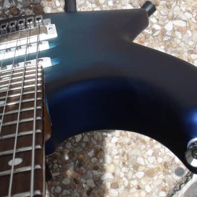 Skermetta Custom Super Strat Ocean Burst image 7