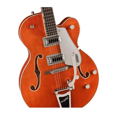 Gretsch G5420T Electromatic Classic 6-String Guitar (Orange) with Hardshell Case image 6