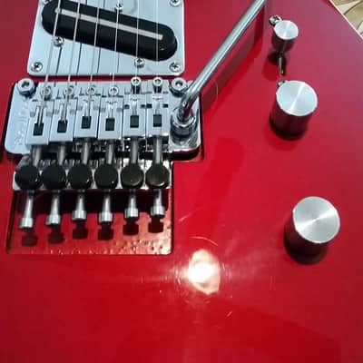 Kramer Rare Vintage Classic III ( Fender ) Telecaster - Floyd Rose! 1987 Candy Apple Red image 3