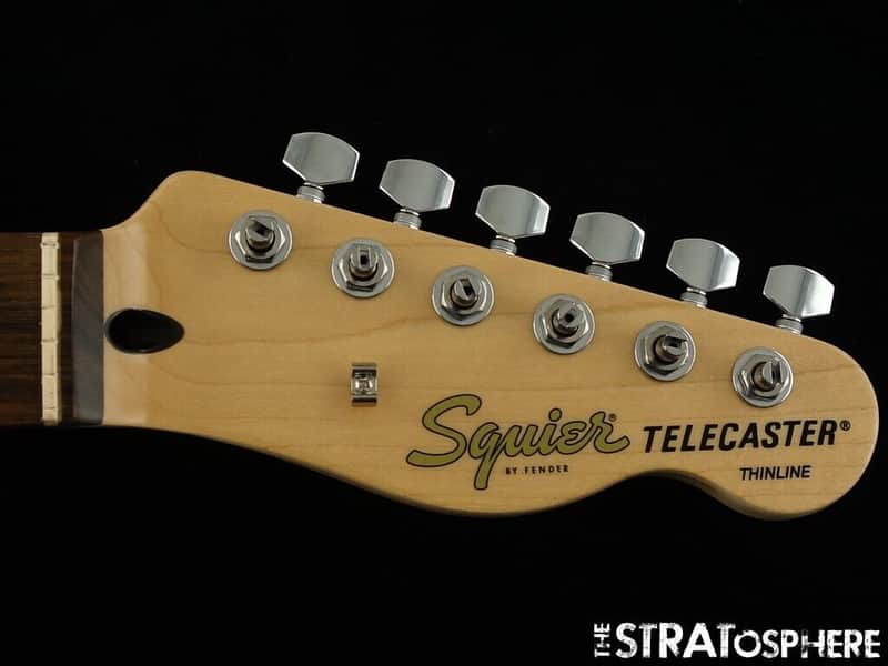 Fender Squier Affinity Series Telecaster Thinline NECK & TUNERS Tele Laurel. image 1